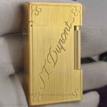 AAA Copy S.T. Dupont Ligne 2 Yellow Gold Finish Lighter On Sale